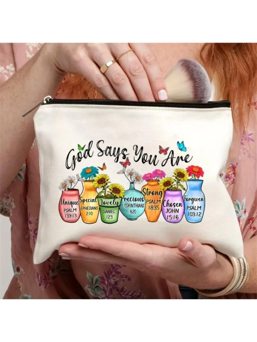 Adorable Travel Makeup Bag - Lightweight Cosmetic Organizer & Versatile Coin
